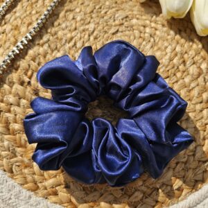 silky satin scrunchies