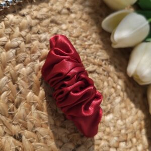 Buy trendy french satin barrette