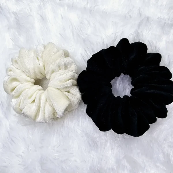 Black and White Scrunchie Combo - Image 2