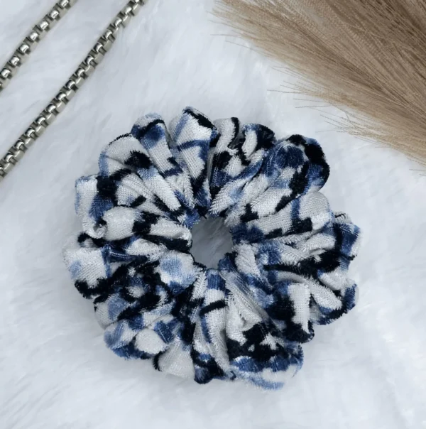 Velvet scrunchie