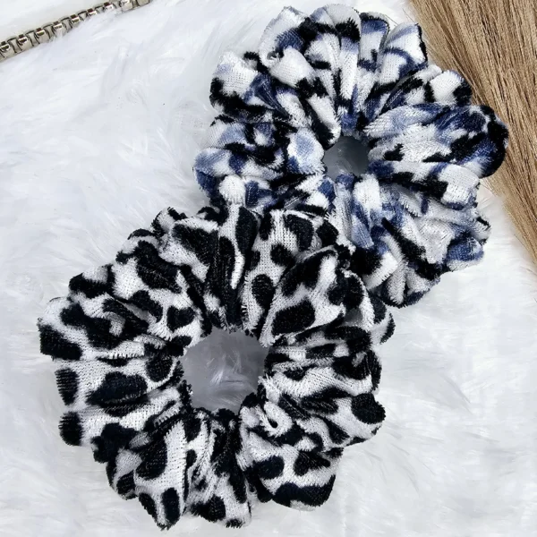 Winter Wonderland Velvet Scrunchies Combo - Image 2